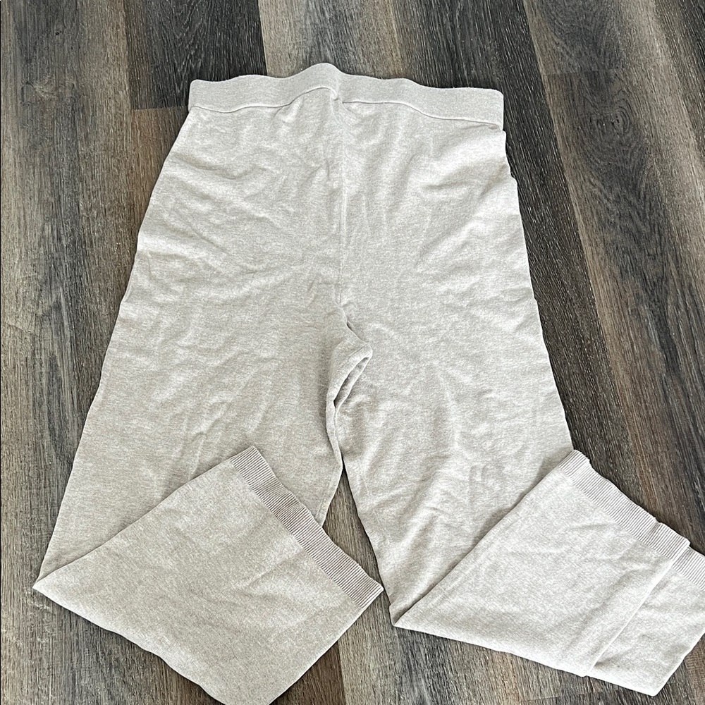 (4) H&M Beige Maternity Pants